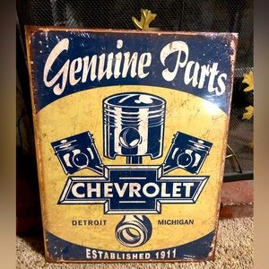 Classic Chevrolet Logo sign